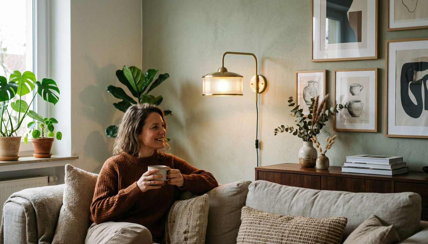 Die Wandlampe: das vergessene Detail, das Ihre Einrichtung veredelt